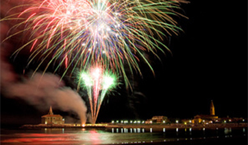 Feuerwerk in Caorle