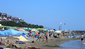 Porto Santa Margherita's beach